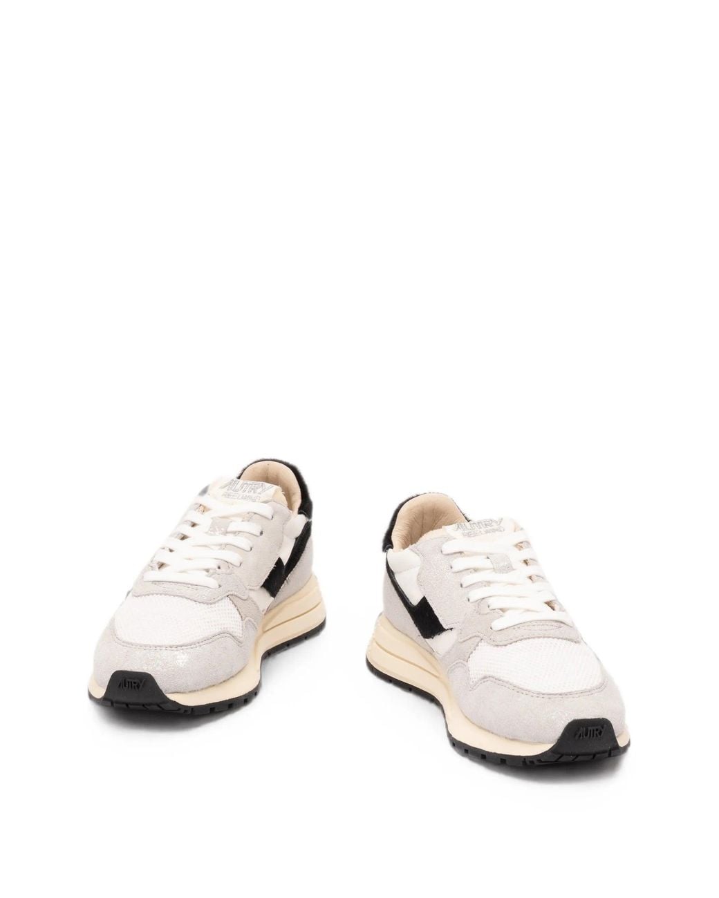 Autry White Reelwind Low Lamsue/Pon