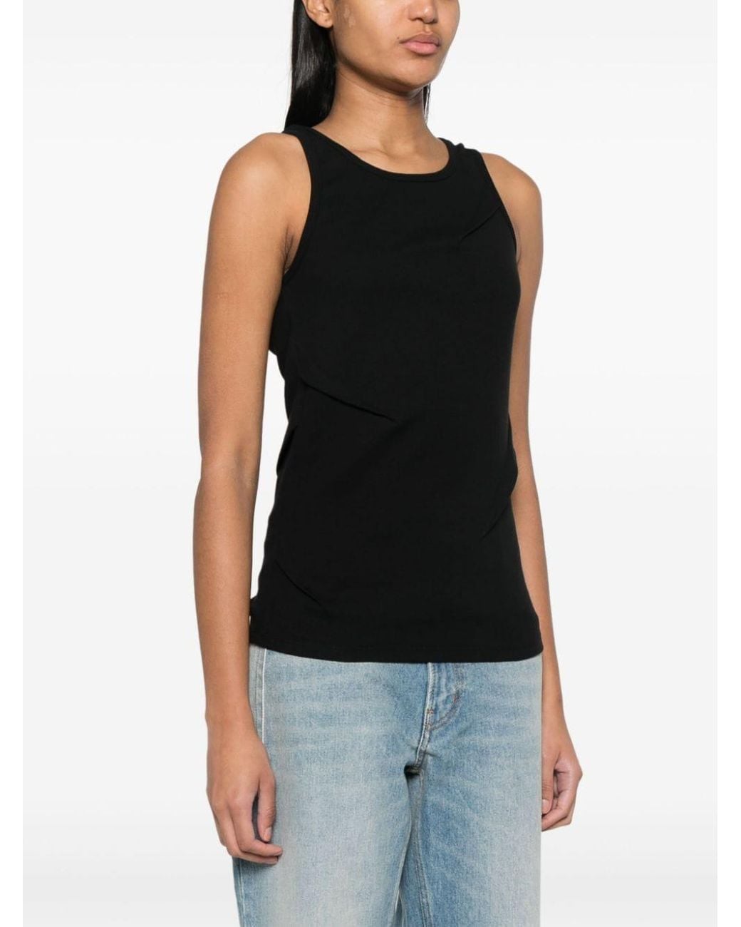 Gauchère Top in het White voor heren