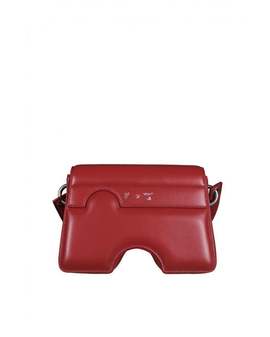 Off-White c/o Virgil Abloh Red Burrow 22 Shoulder Bag