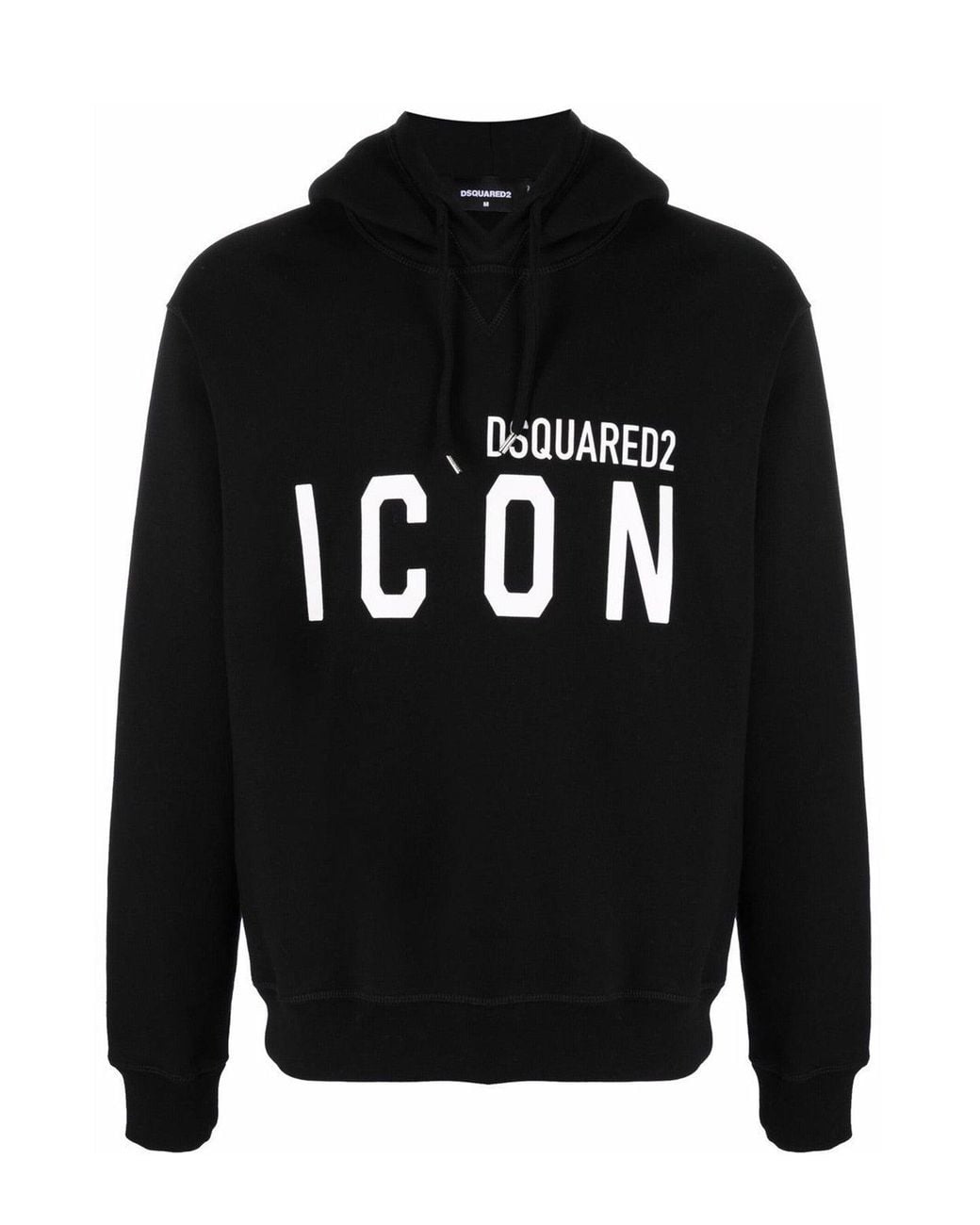 DSquared² Black Icon Hoodie Sweatshirt for men