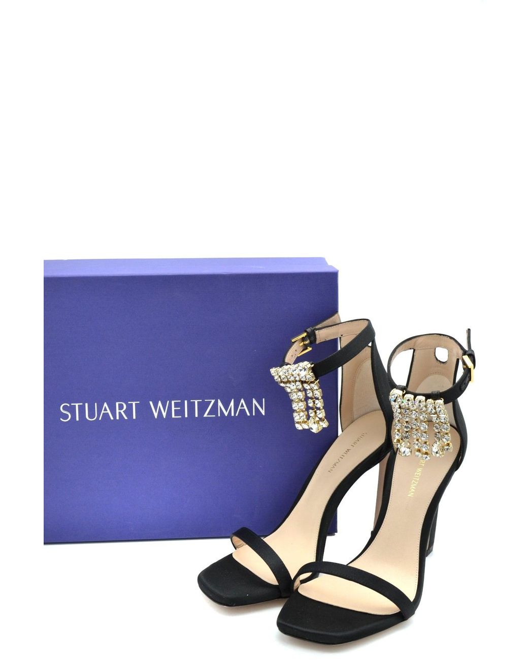Stuart Weitzman Black Sandals