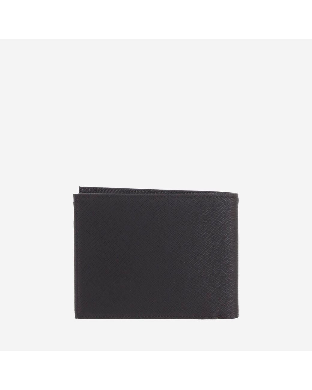 Emporio Armani Black Wallets With Logo