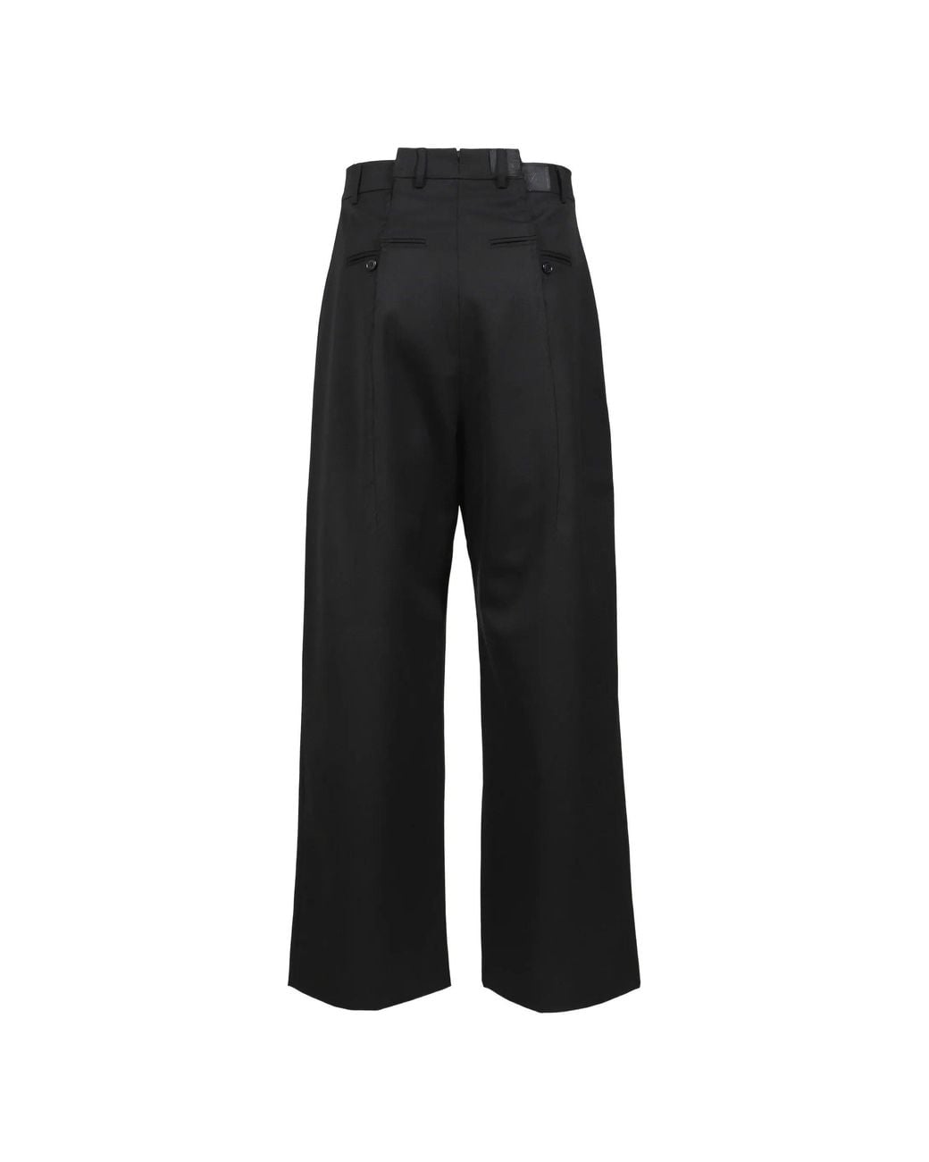 Vetements Black Pinched Tailored Pants