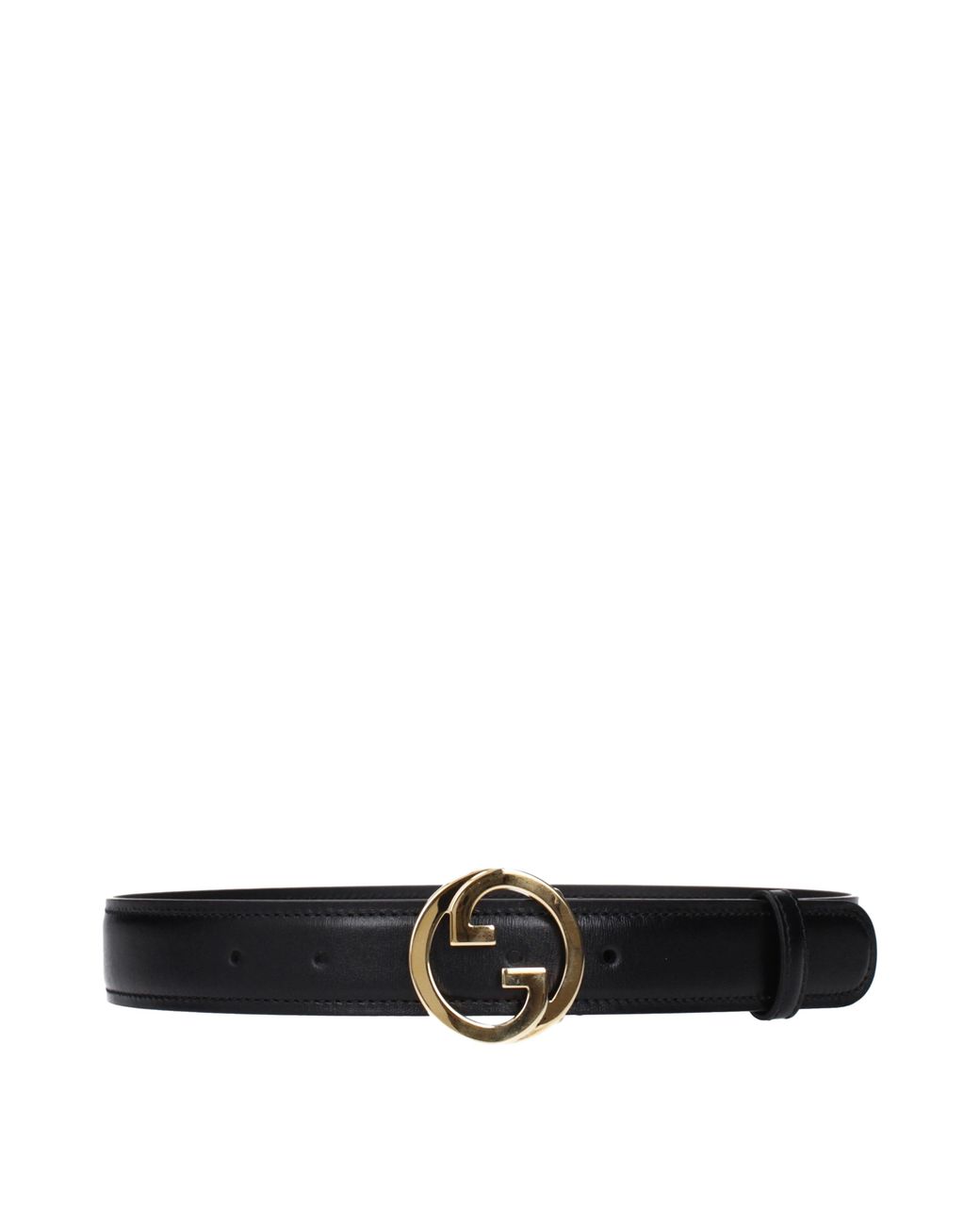 Gucci Black Blondie Belt Leather