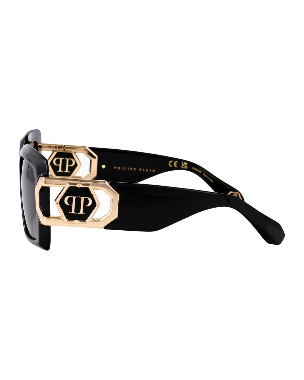 Philipp Plein Black Sunglasses