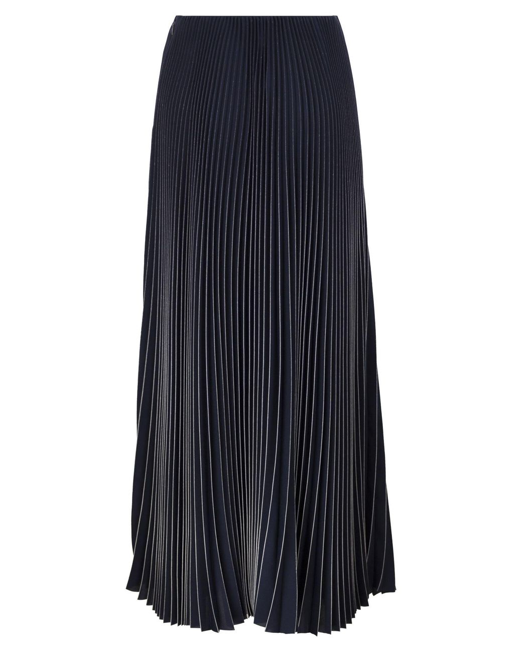 Fabiana Filippi Blue Long Pleated Skirt