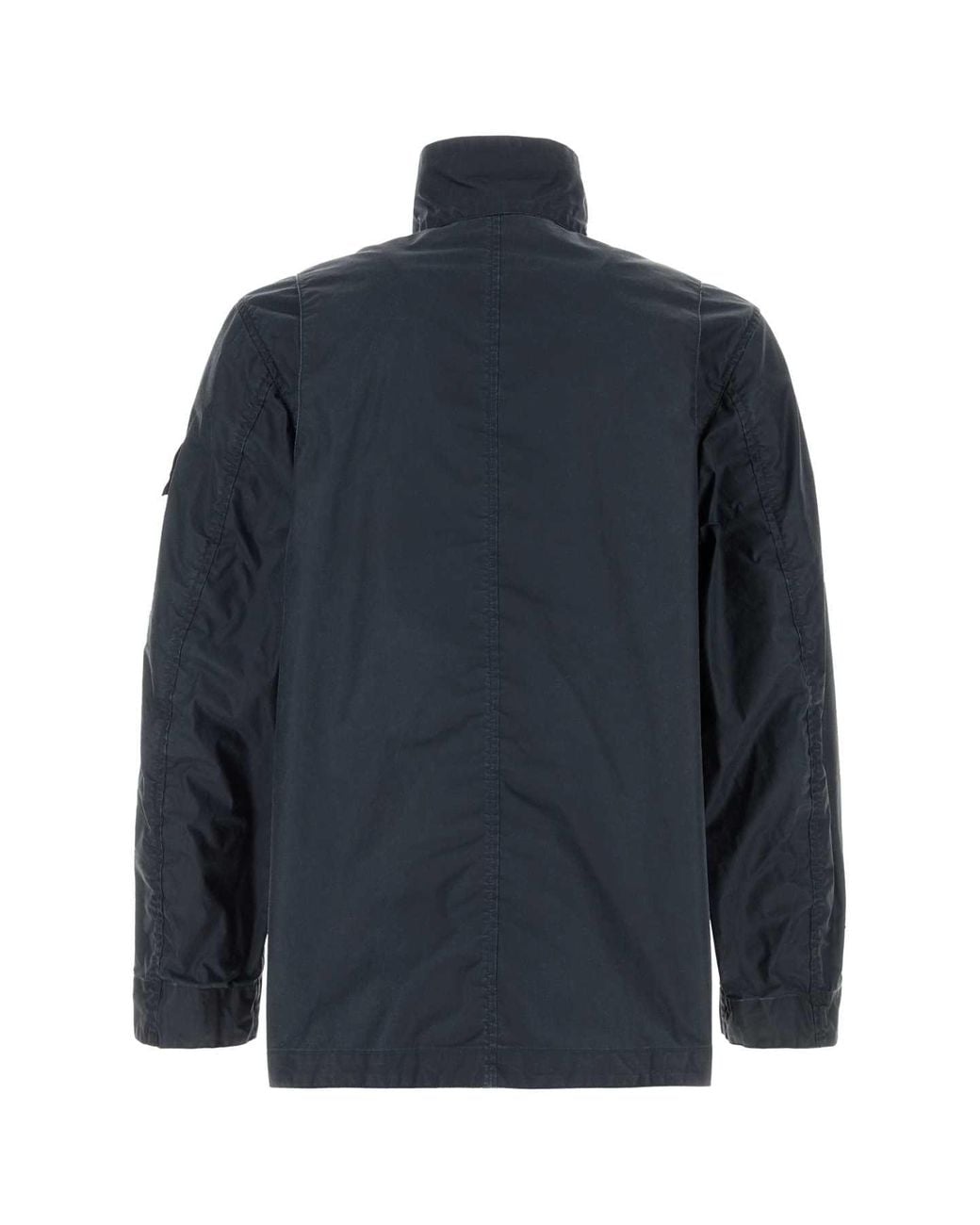 Stone Island Blue Logo Jacket for men