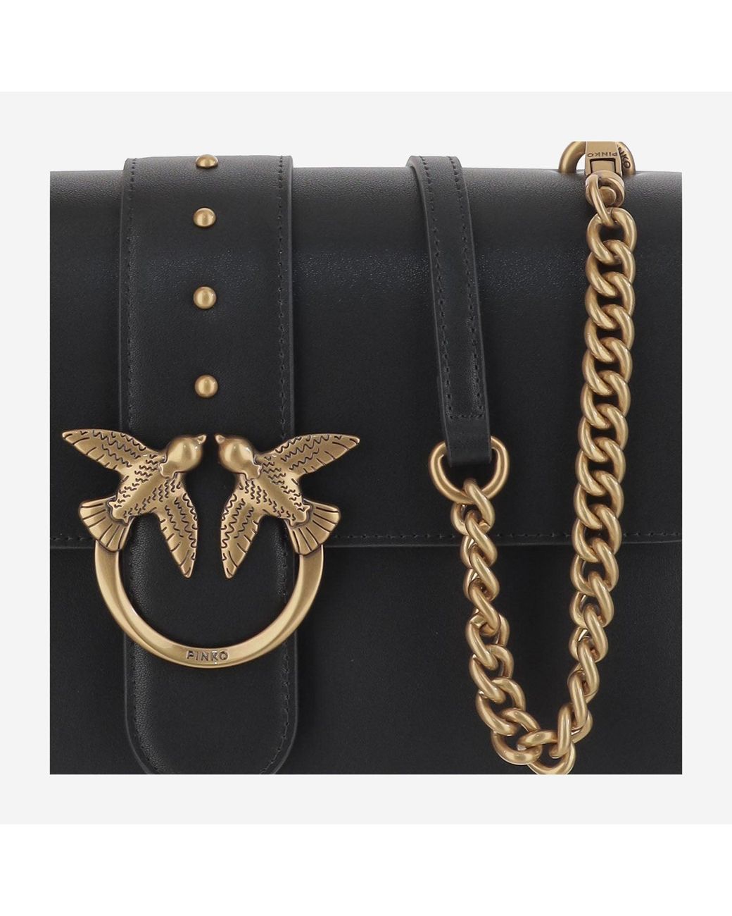 Pinko Black Love One Classic Bag