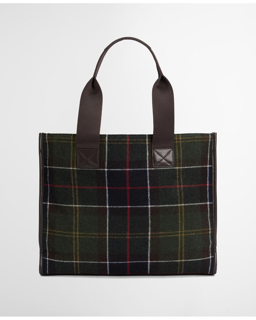 Barbour Black Turnberry Tartan Tote