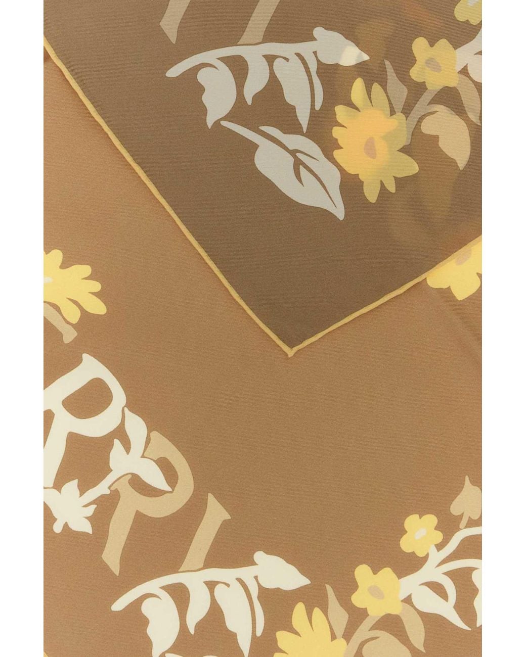 Burberry Natural A:Ss Floral Ekd Slk Sq:149922:A2021