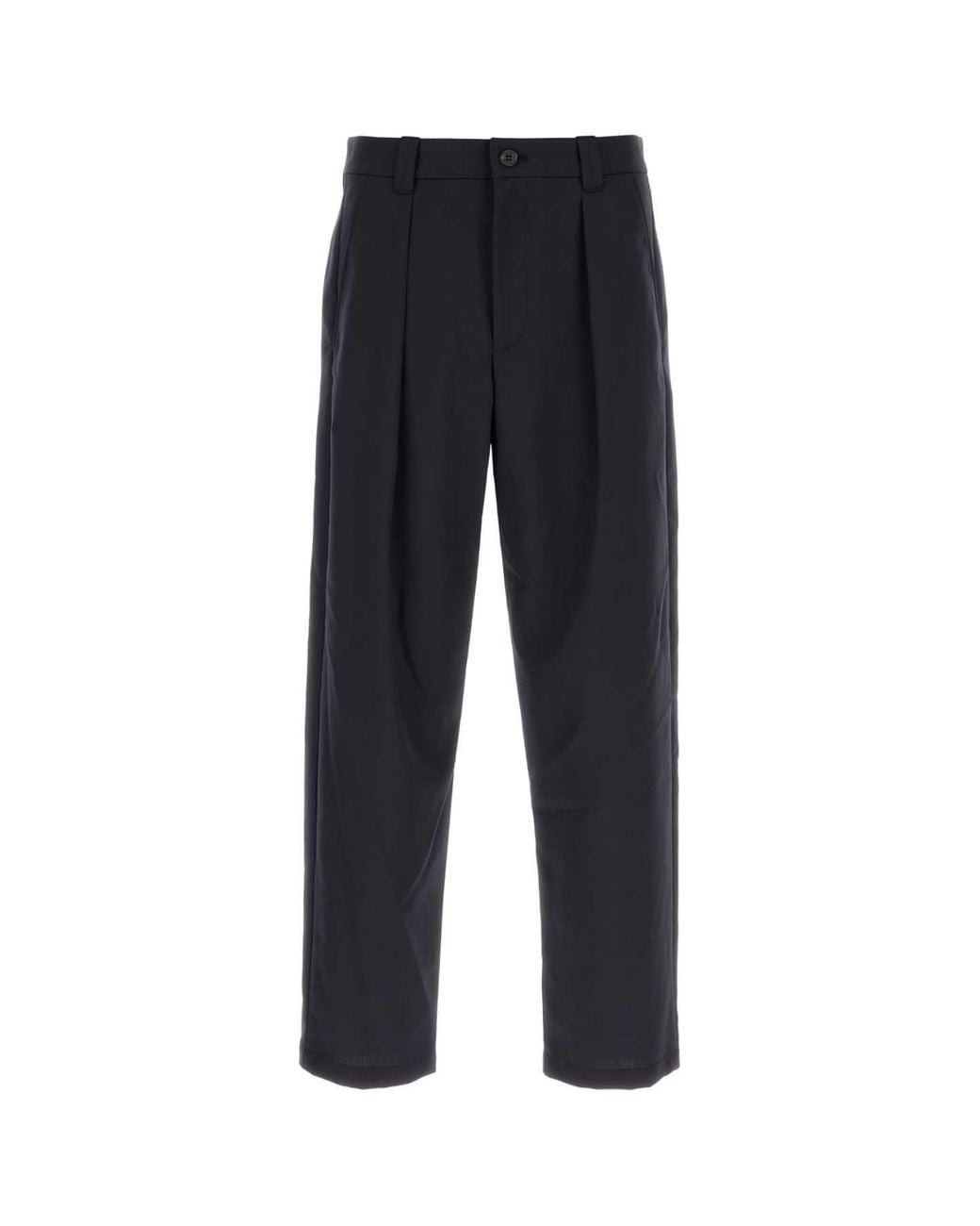 A.P.C. Blue Pleated Pants for men