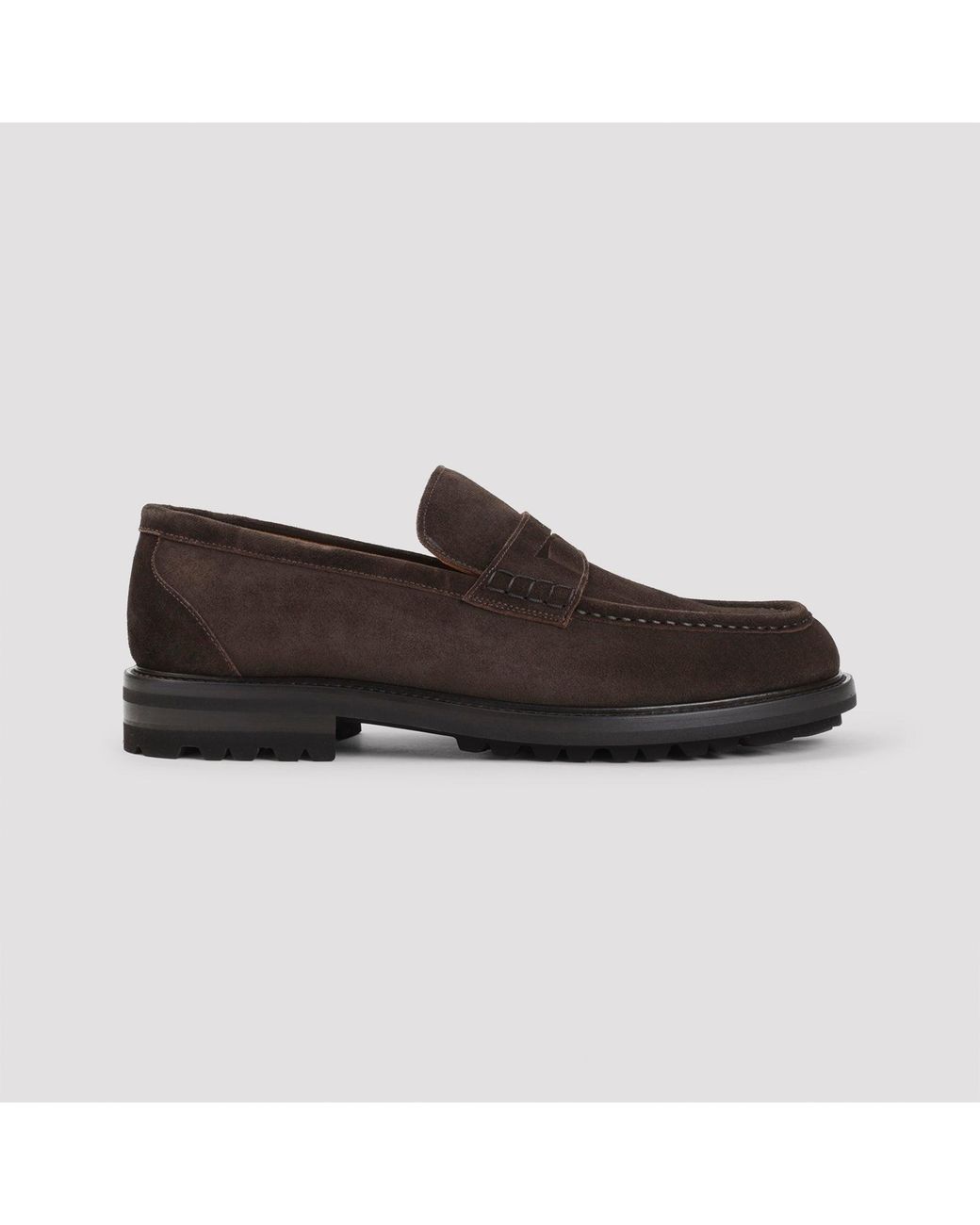 Kiton Brown Loafer