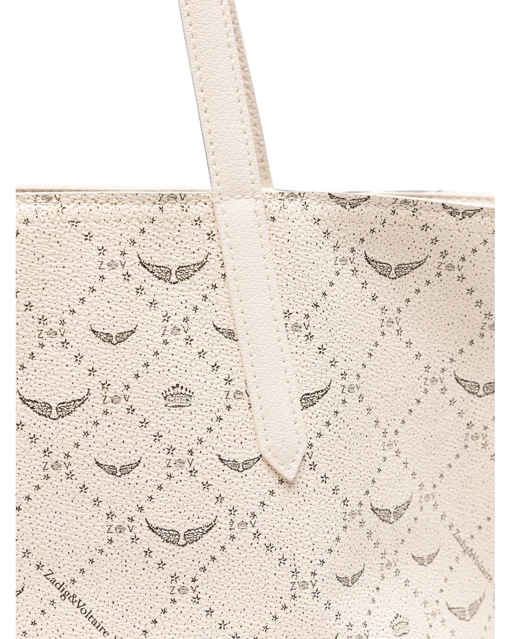 Zadig & Voltaire Black Z Shopper Monogram