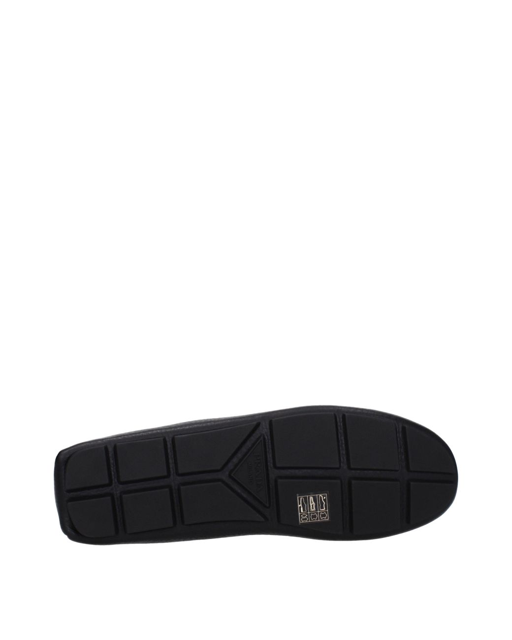 Prada Black Leather Loafers