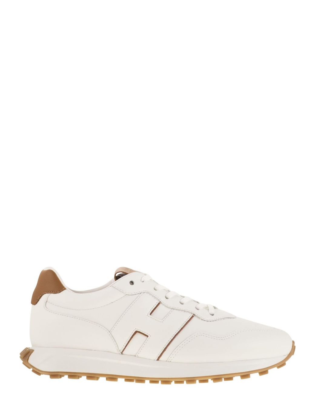 Hogan H601 Leder-Sneakers in White für Herren