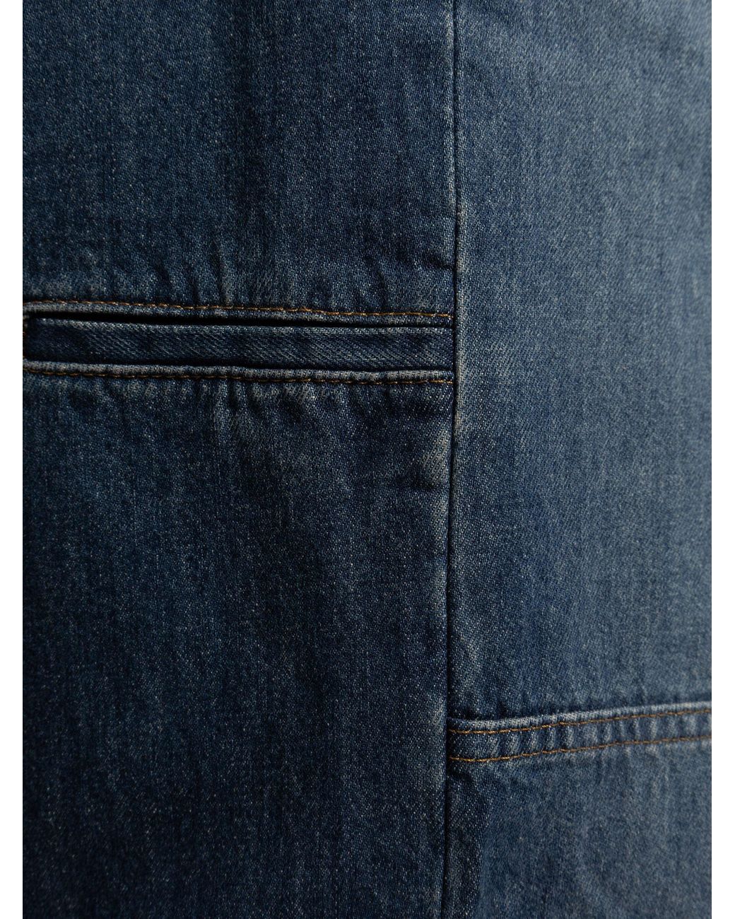 Helmut Lang Straight Jeans in het Blue voor heren