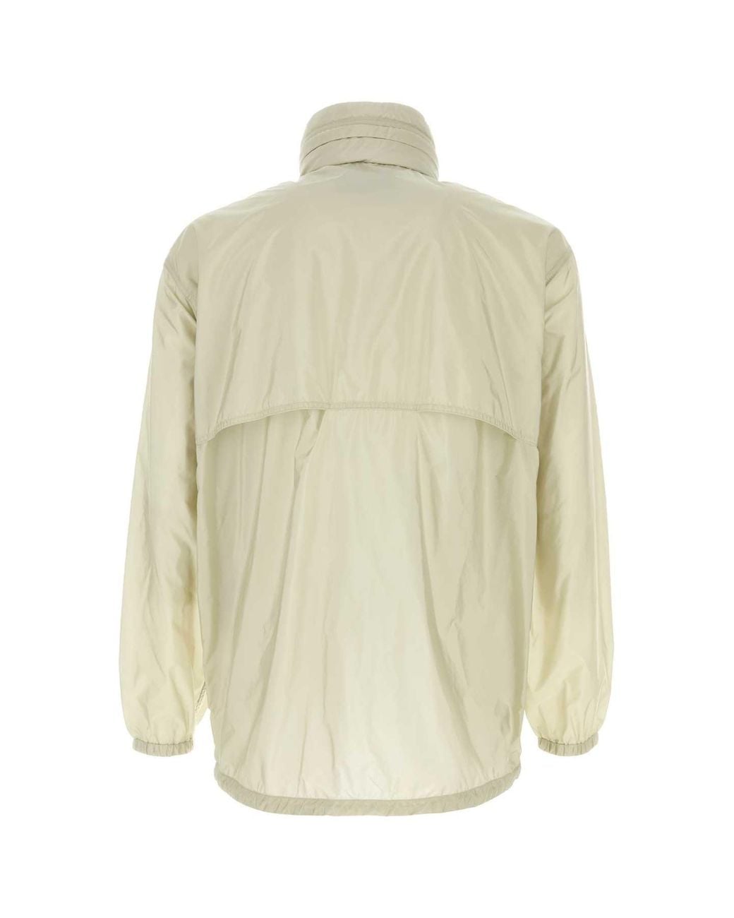 Prada White Light Windbreaker Jacket for men