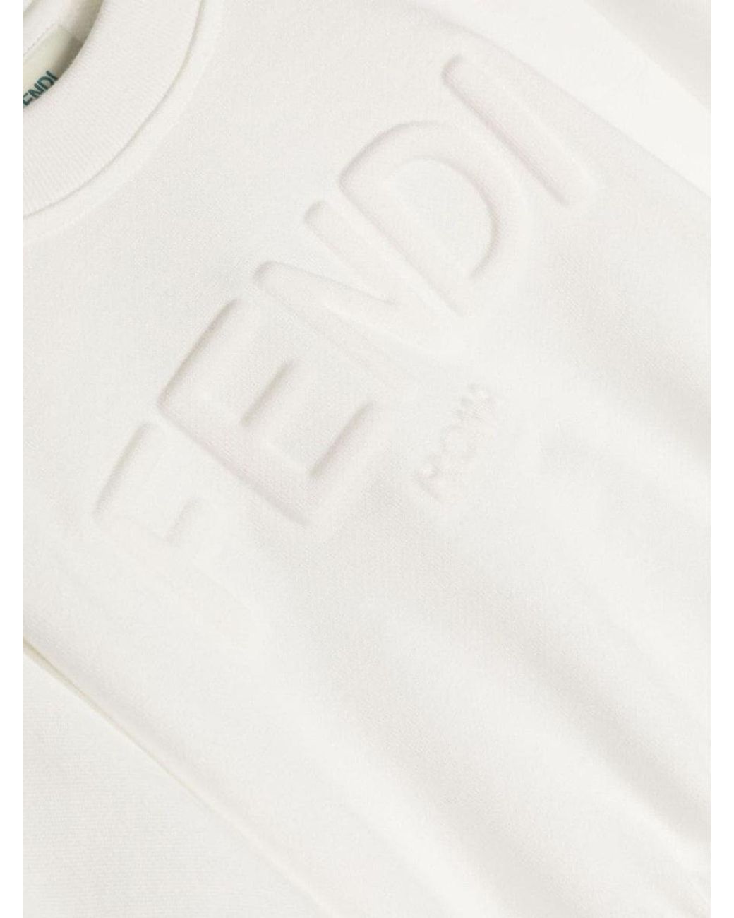 Fendi White Sweatshirt Sweatshirt