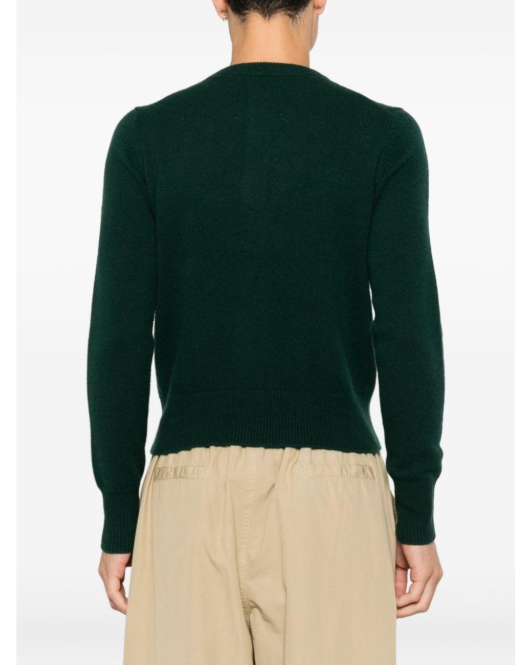 Extreme Cashmere Green Cashmere Cardigan