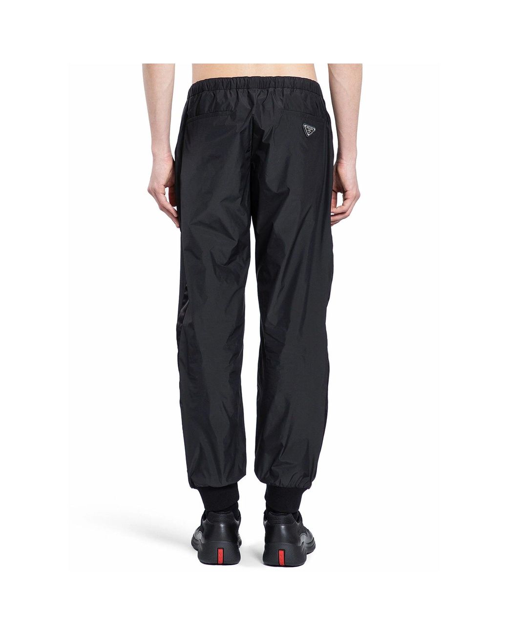 Prada Silk Tec Jogginghose in Blue für Herren