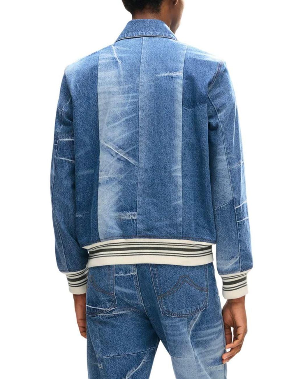 KENZO Blue Denim Jacket for men