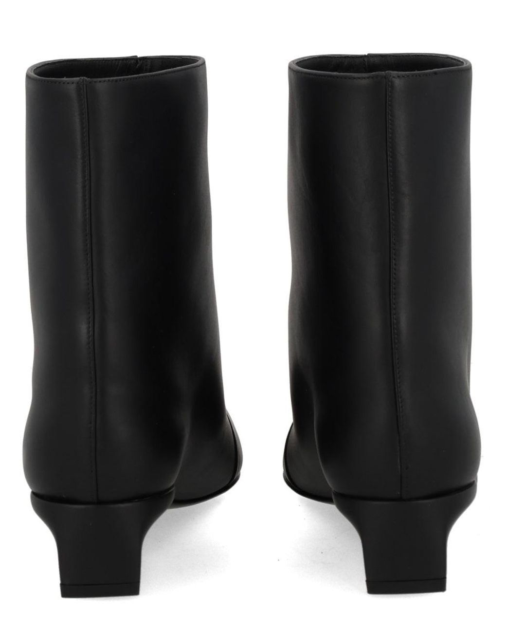 Loulou de Saison Black Calfskin Boots