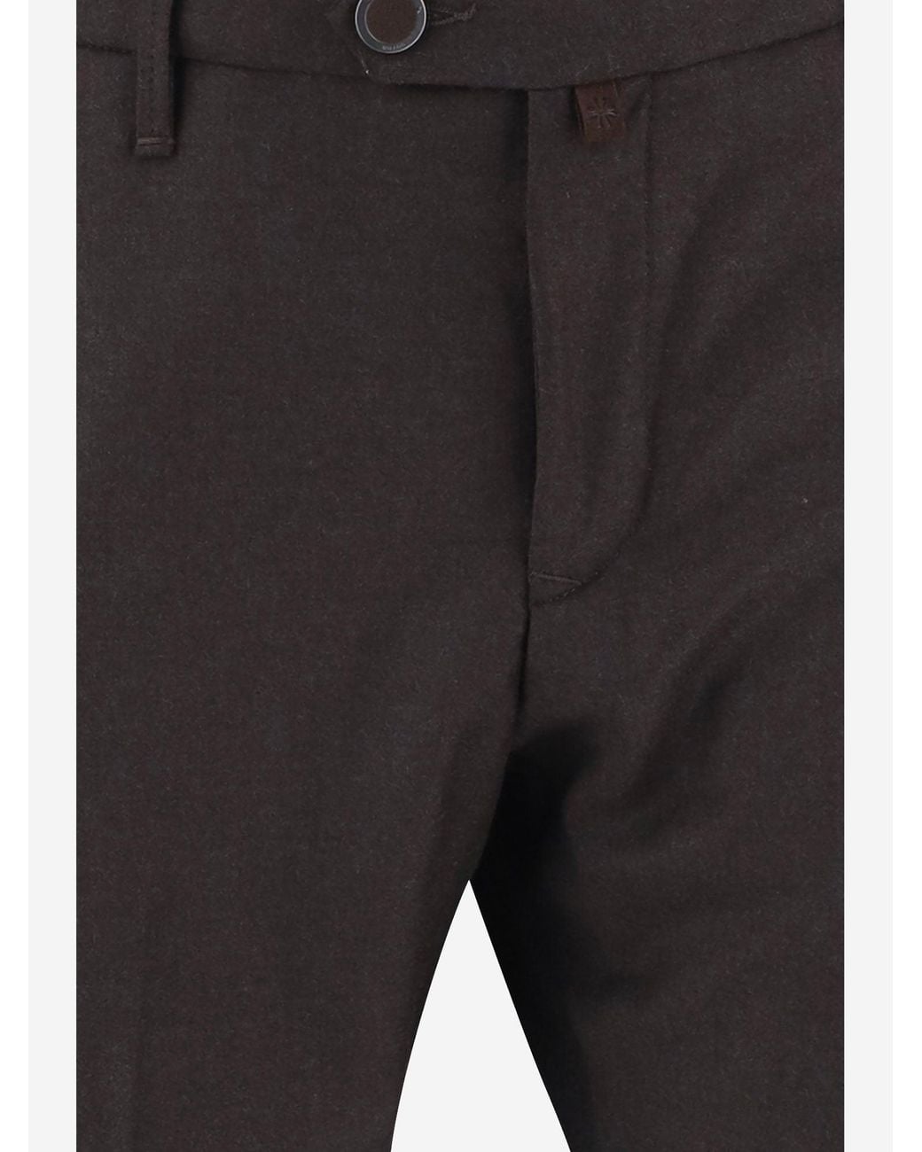 Jacob Cohen Gray Stretch Wool Pants