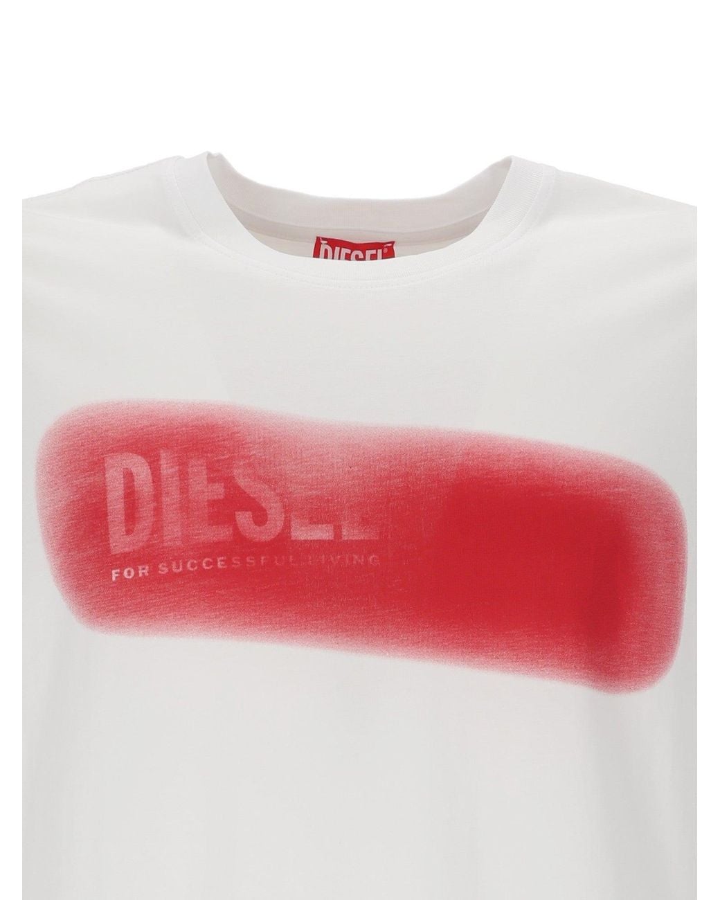 DIESEL White T Adjust Aa5 Maglietta