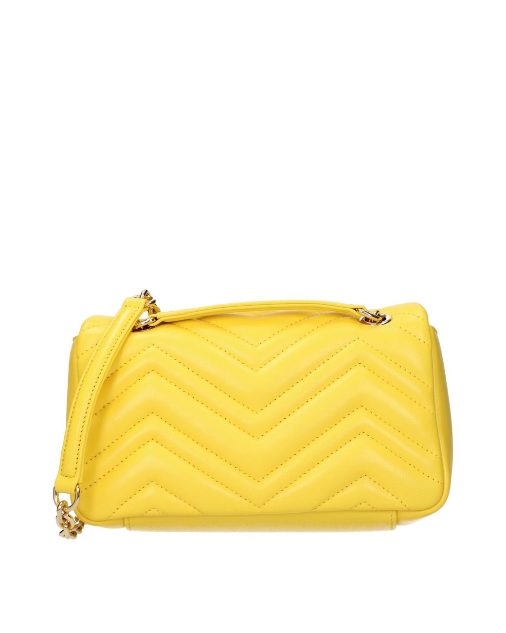 Gucci Yellow Marmont Shoulder Bags Leather