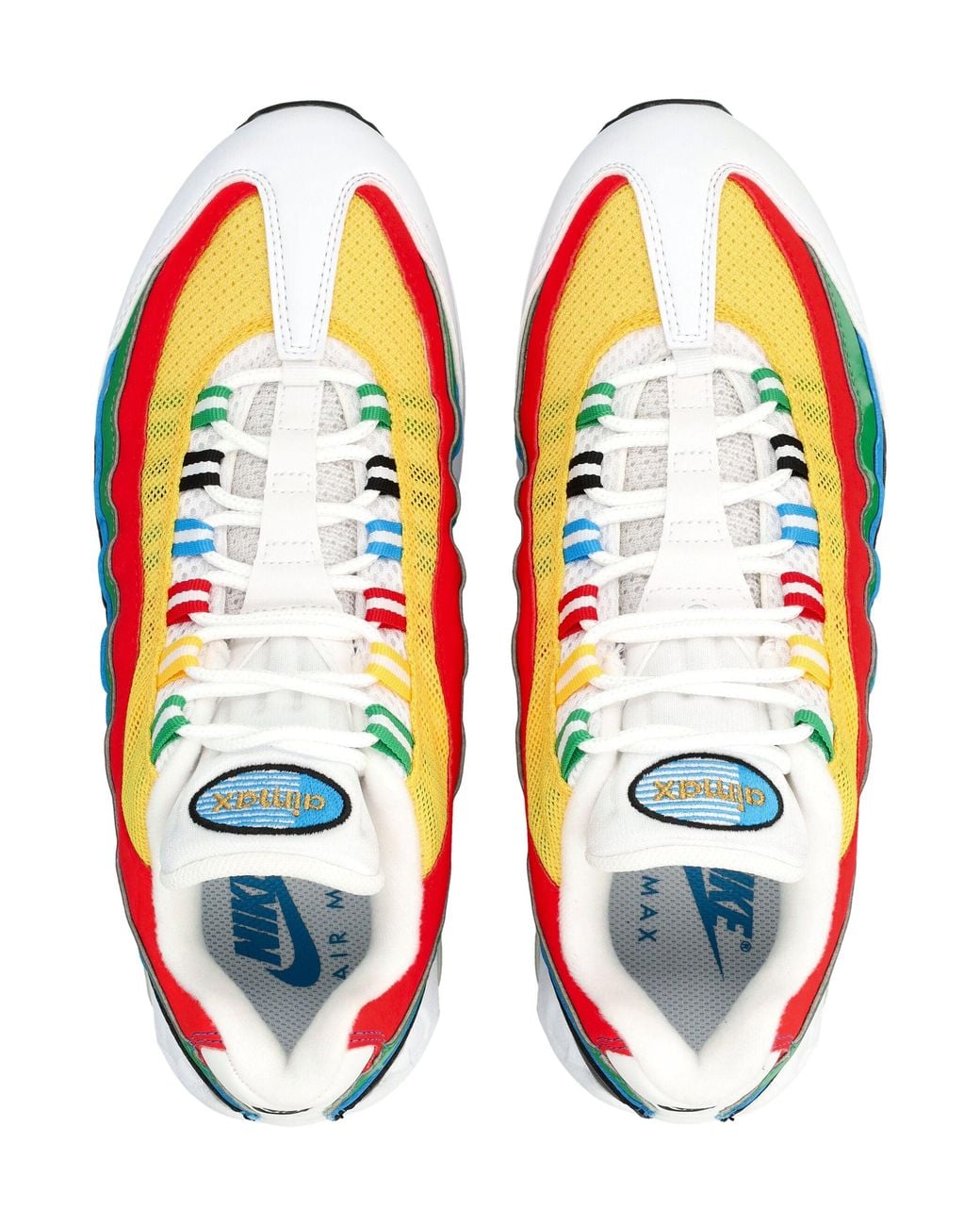 Nike Blue Air Max 95 Big Bubble Sneakers