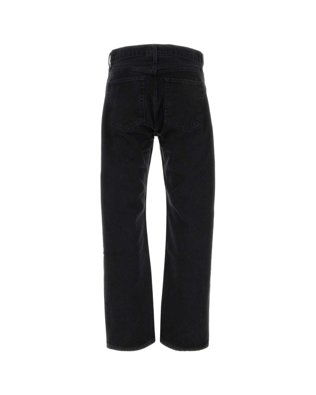 Agolde Black Modern Organic Denim Jeans for men