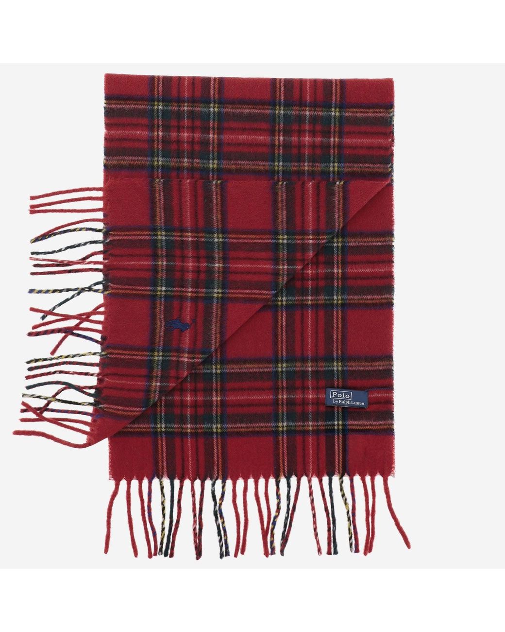 Polo Ralph Lauren Cashmere Scarf With Embroidered Logo