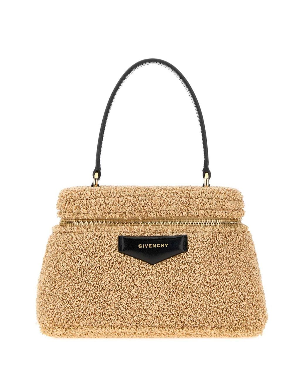 Givenchy Natural Raffia Antigona Handbag
