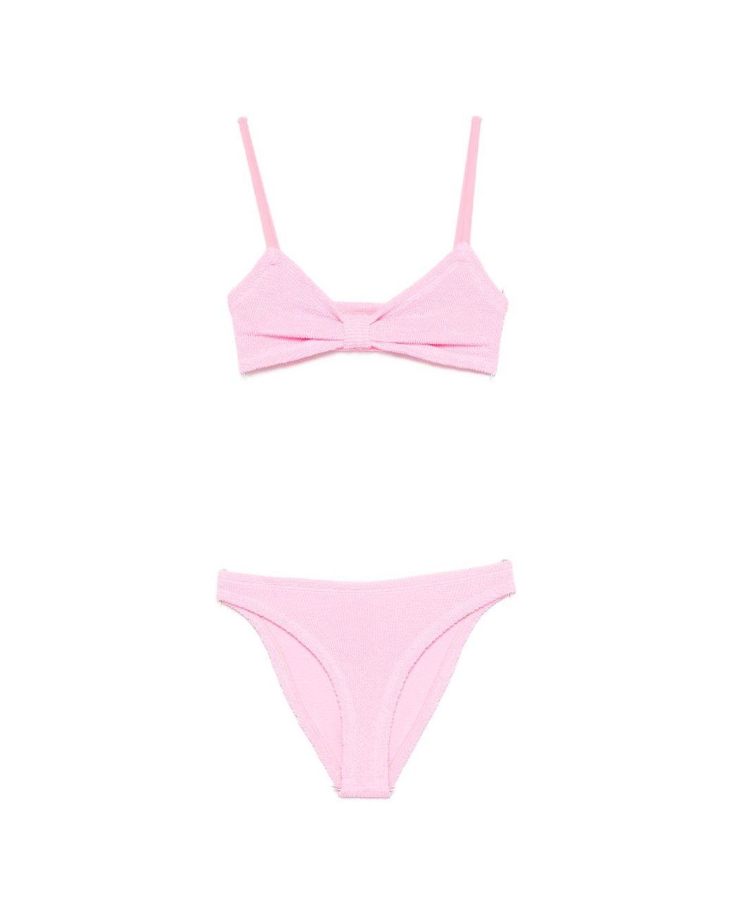 Hunza G Pink Alicia Bikini Set
