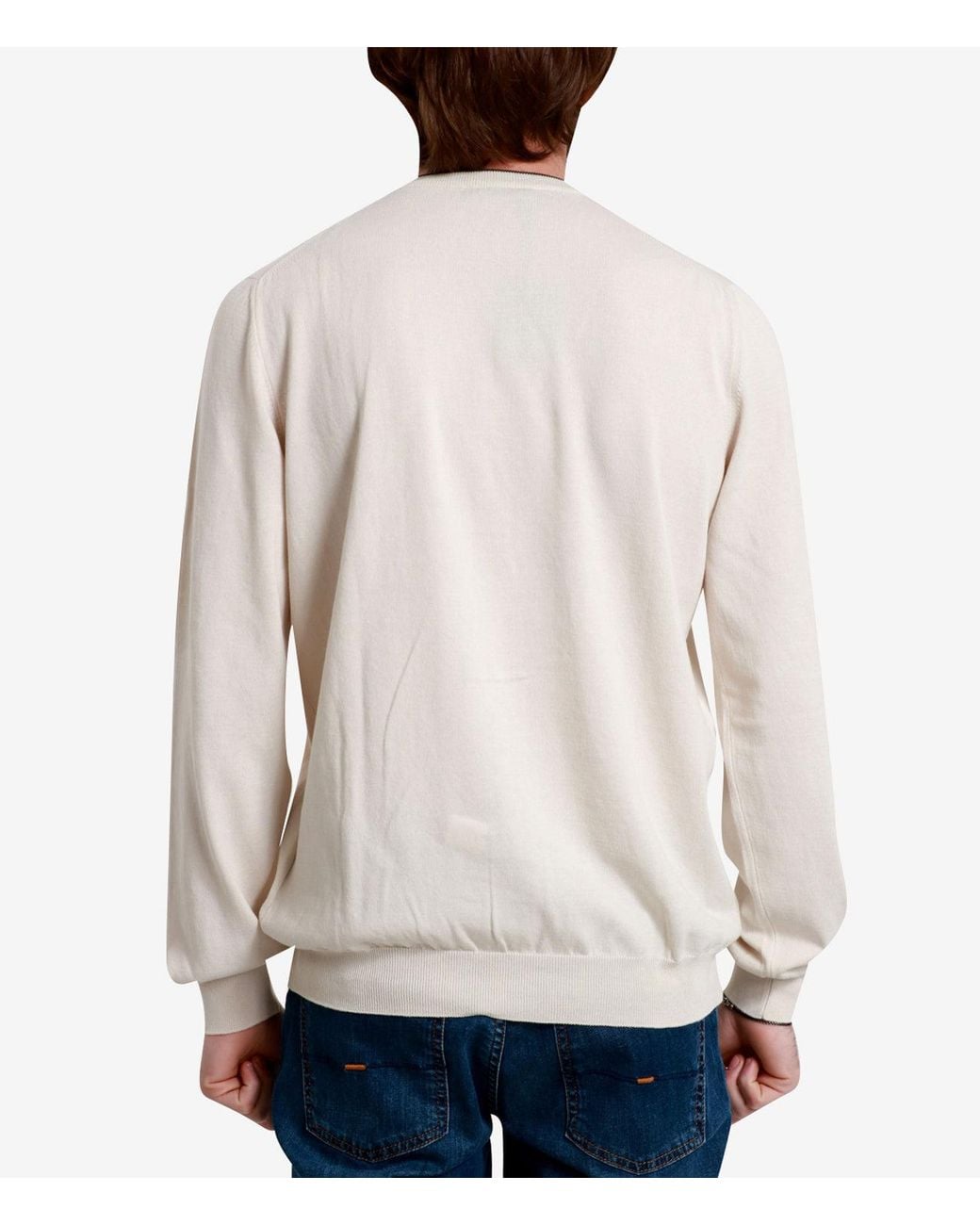 Fay Sweaters in White für Herren