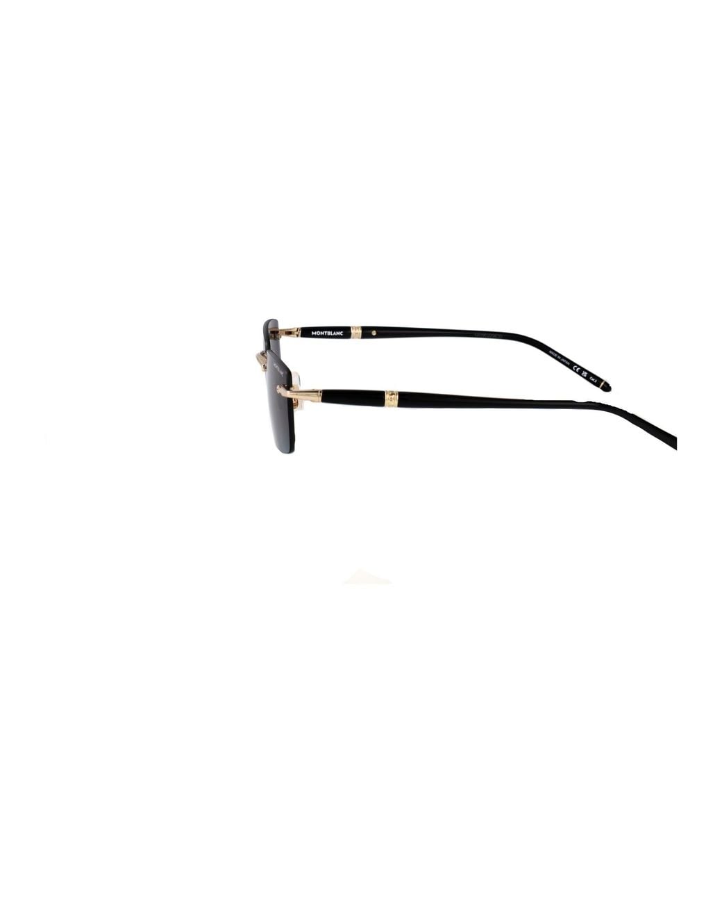 Montblanc Blue Metal Sunglasses