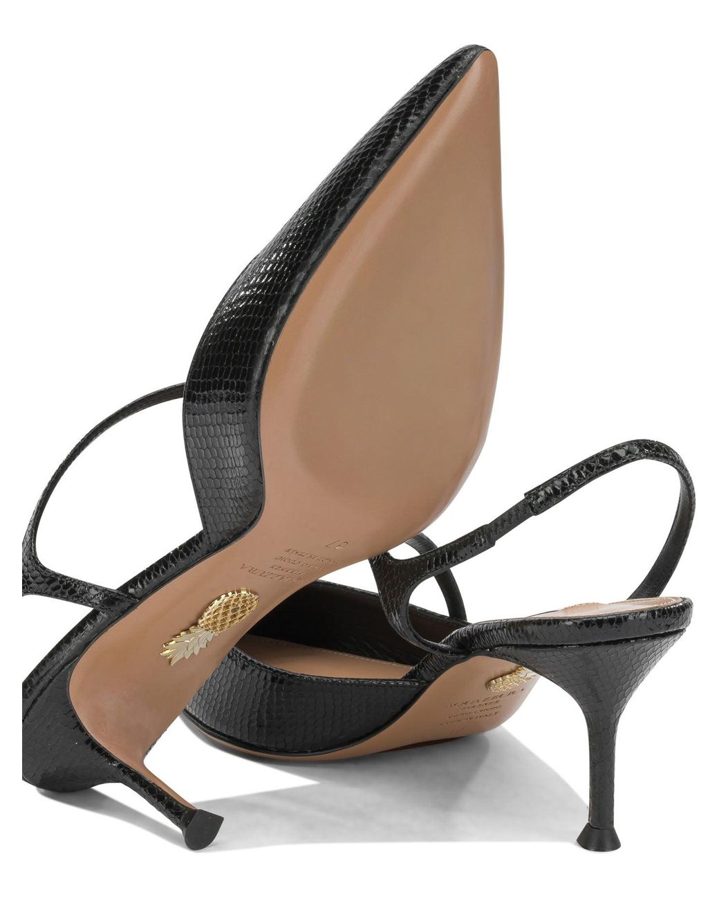 Aquazzura Black "Dynasty 65Mm" Pumps