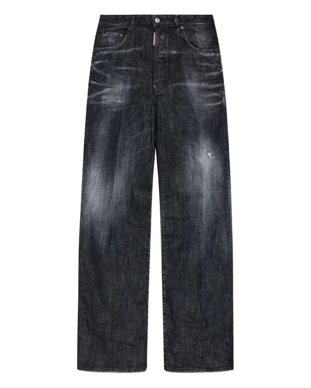 DSquared² Blue Pants 5 Pockets for men