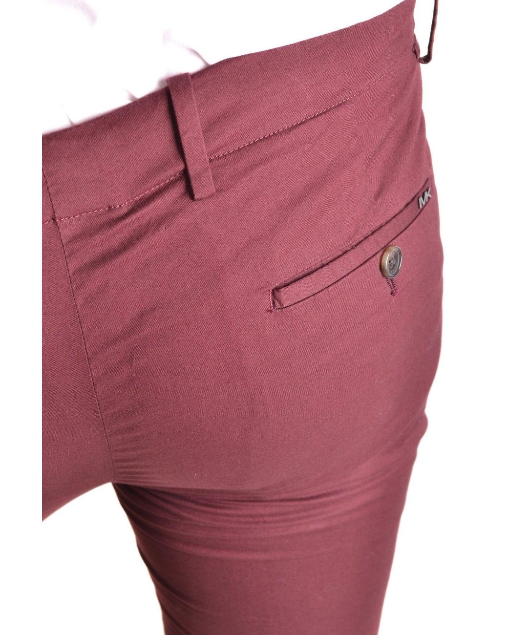 Michael Kors Broek Bordeaux in het Red voor heren