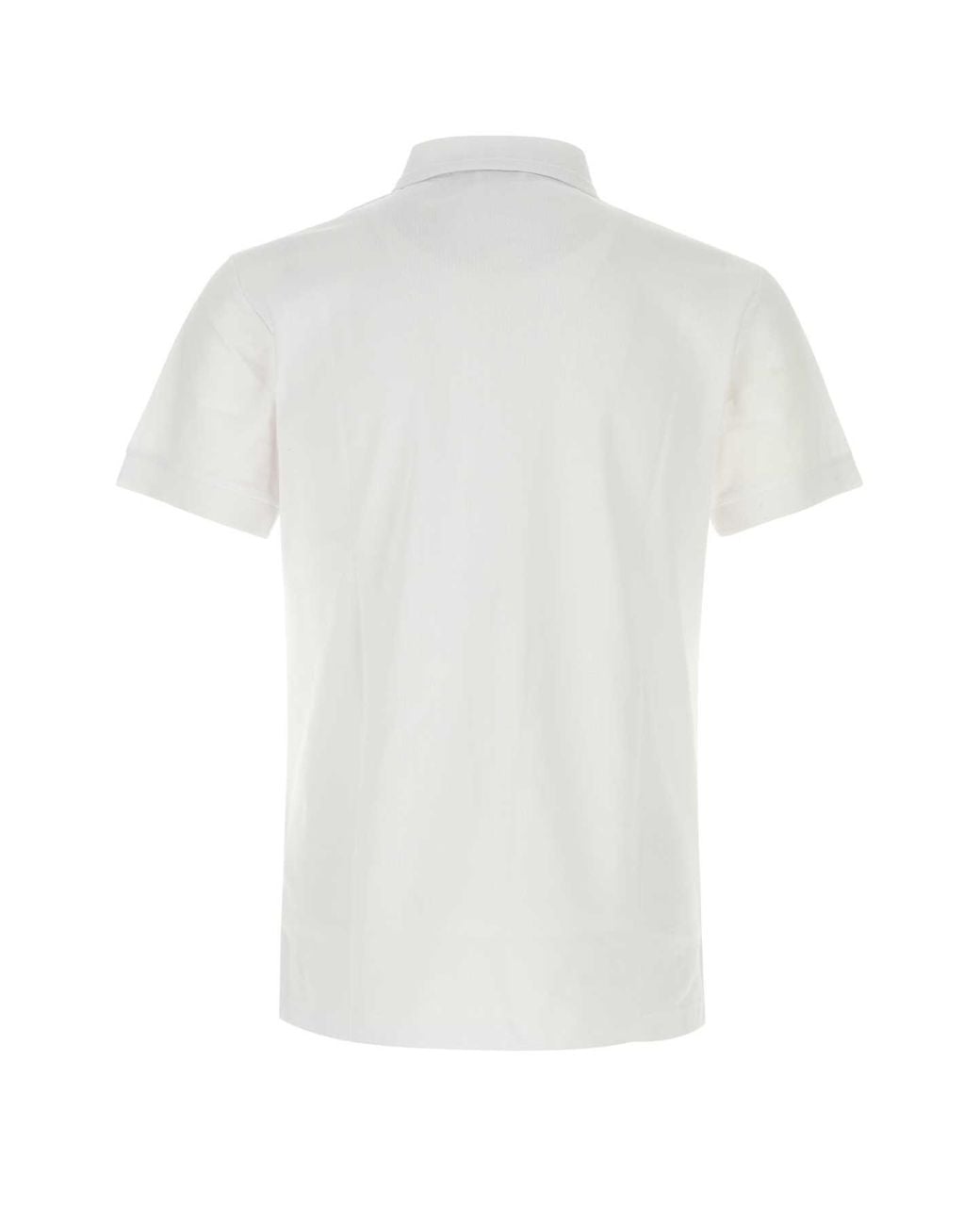 Burberry White Piquet Polo Shirt