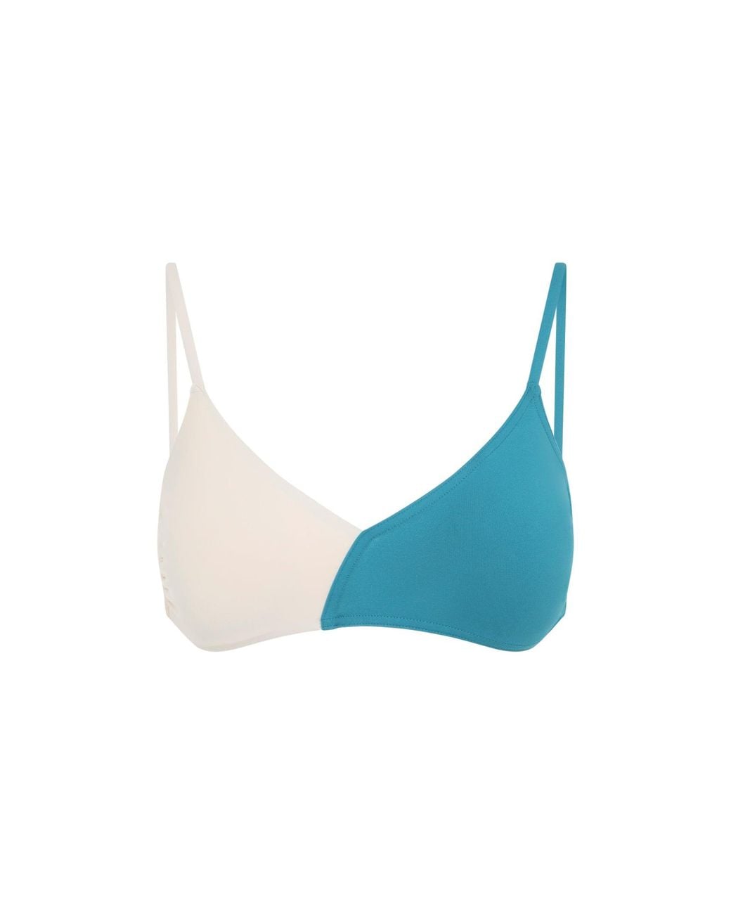 Eres Blue Dualite Polyamide Bikini Bra