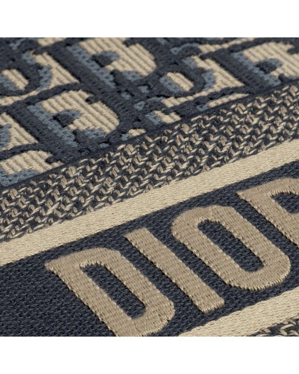 Dior Black Medium Book Tote Bag