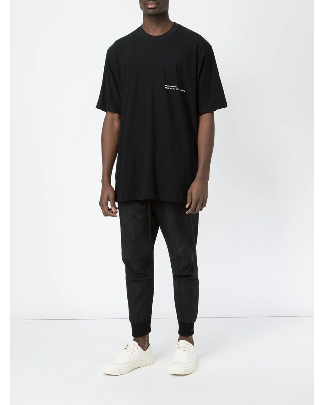 Song For The Mute Black 'Logo' Oversized Tee