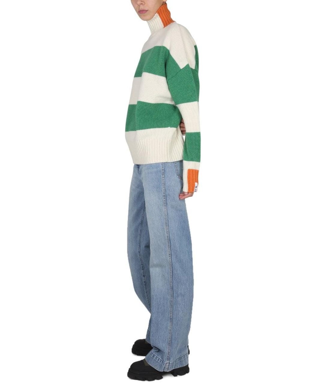 RIGHT FOR Green Rugby Shirt