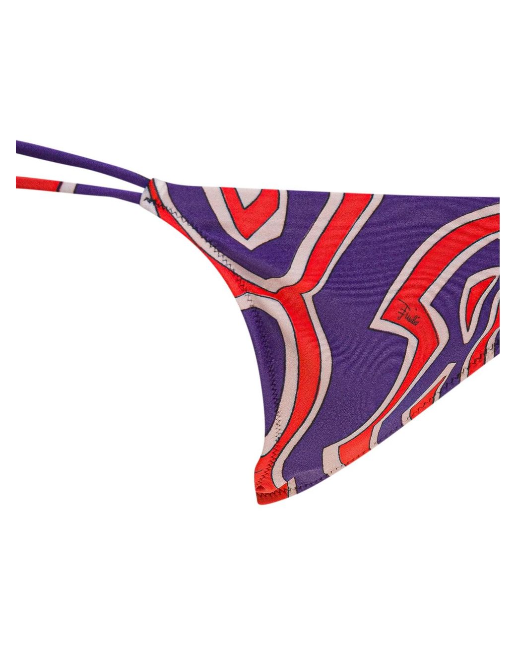 Emilio Pucci Red "Labirinto" Bikini Briefs