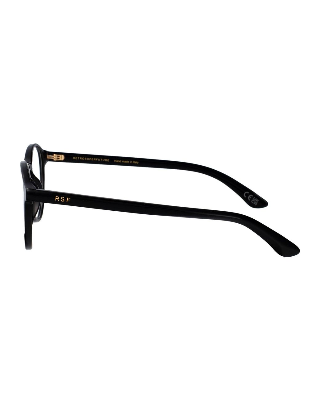 Retrosuperfuture Black Acetate Glasses
