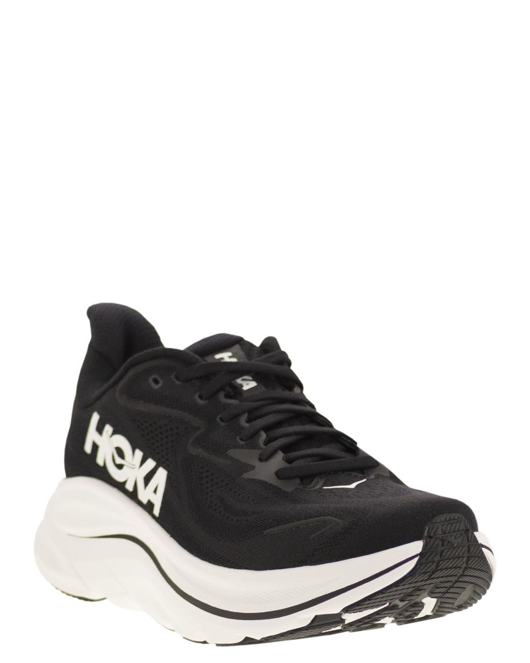 Hoka One One Black Clifton 10 for men