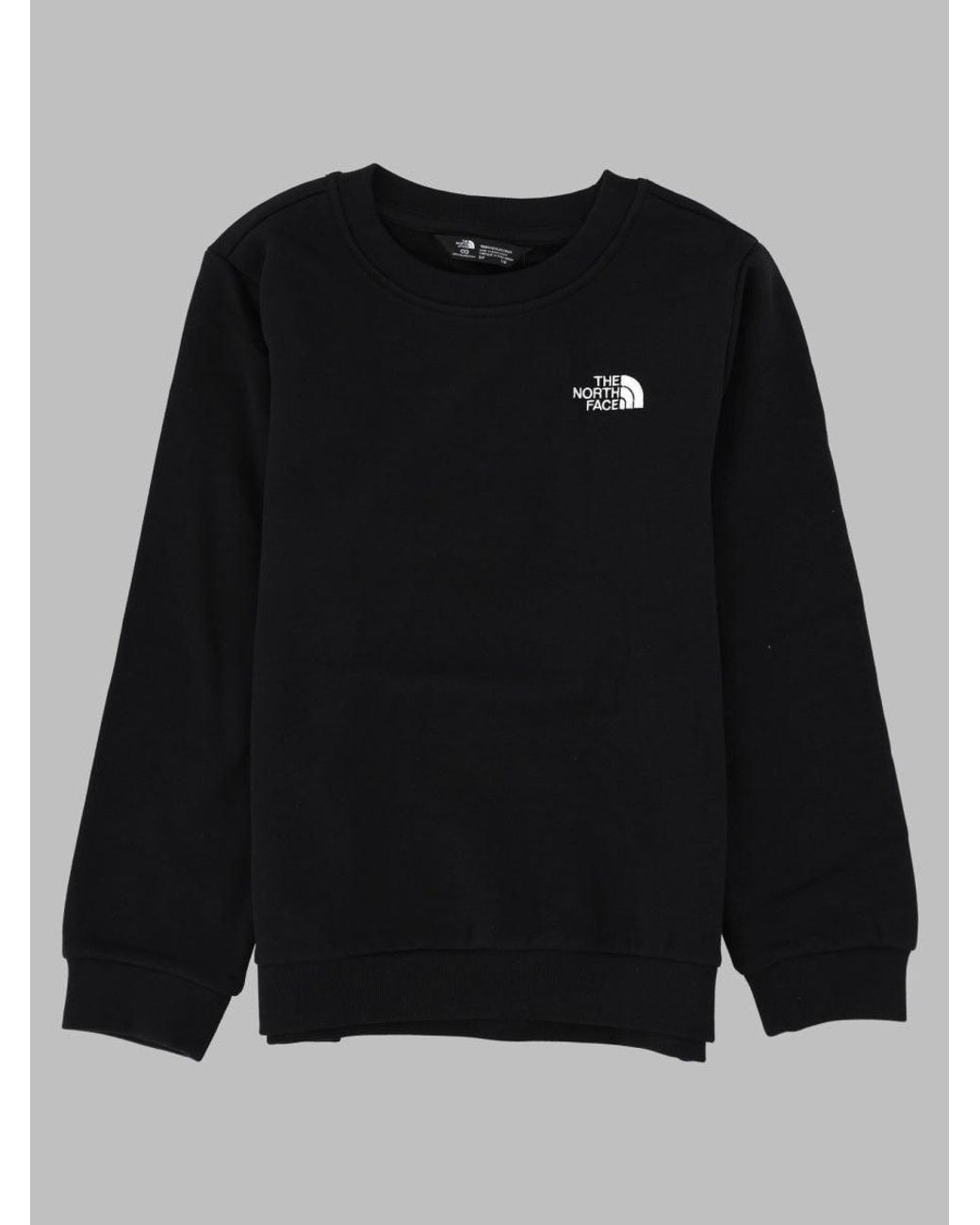 The North Face Black Teen Evolution Simpledome Crew Tnf