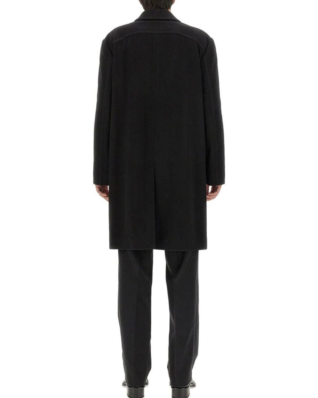 McQueen Black Single-Breasted Jacket It) for men