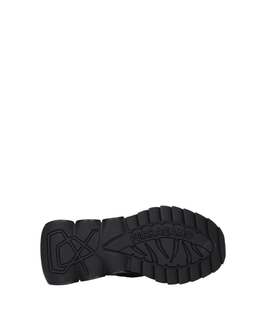 Ferragamo Black Herren Running Sneaker